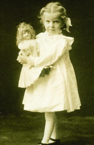 Margaret Woodbury Strong and her doll Mabel